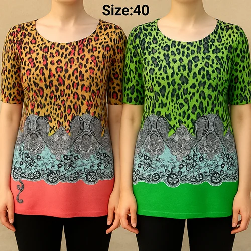 تیشرت نخی زنانه کد 235